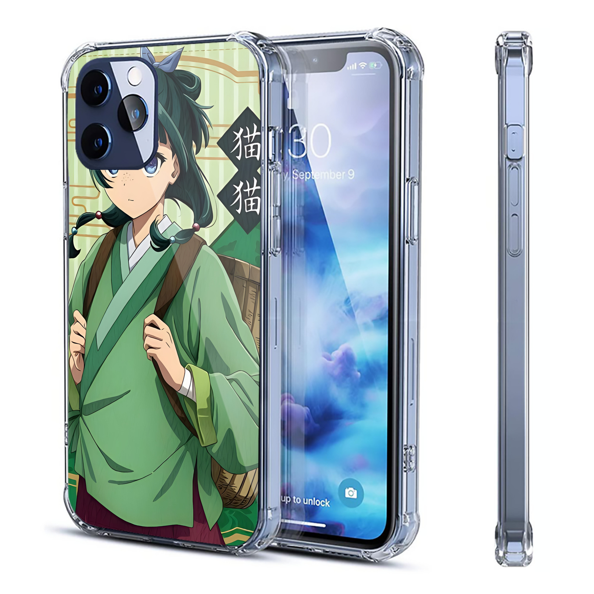 （画像用） 薬屋のひとりごと The Apothecary Diaries 【iPhone 12シリーズ対応】透明スマホケース（クリアソフトケース）